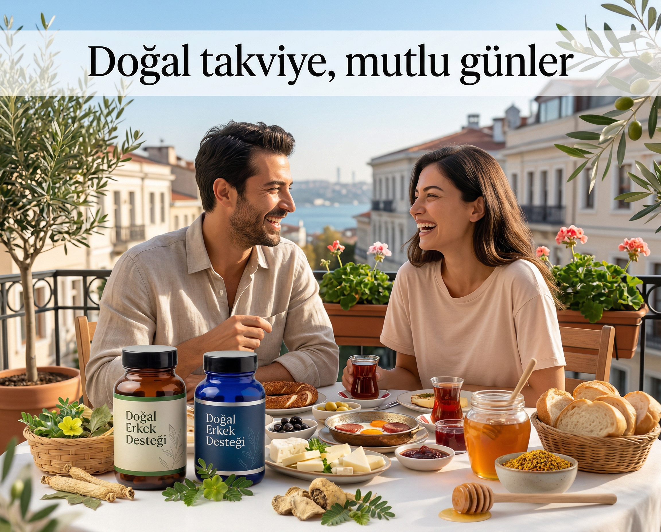 Türk erkekleri için doğal destek