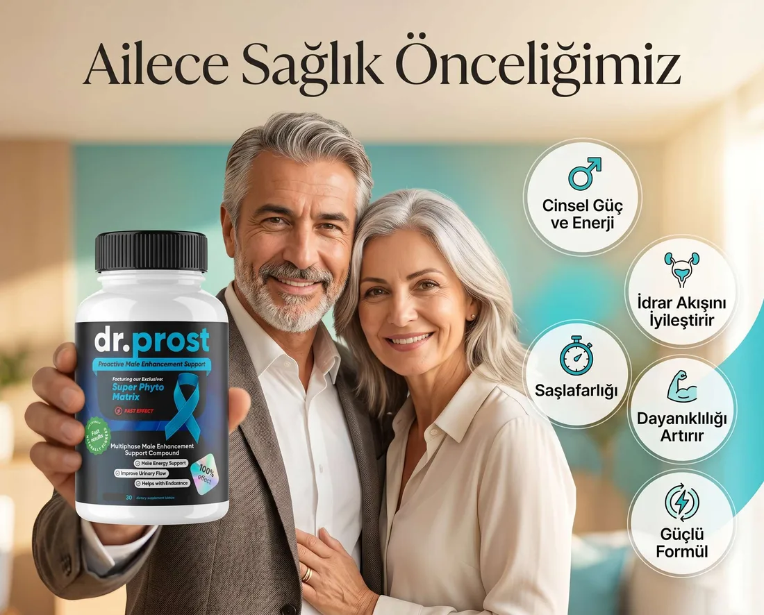 Dr.Prost prostat ve idrar yolu desteği