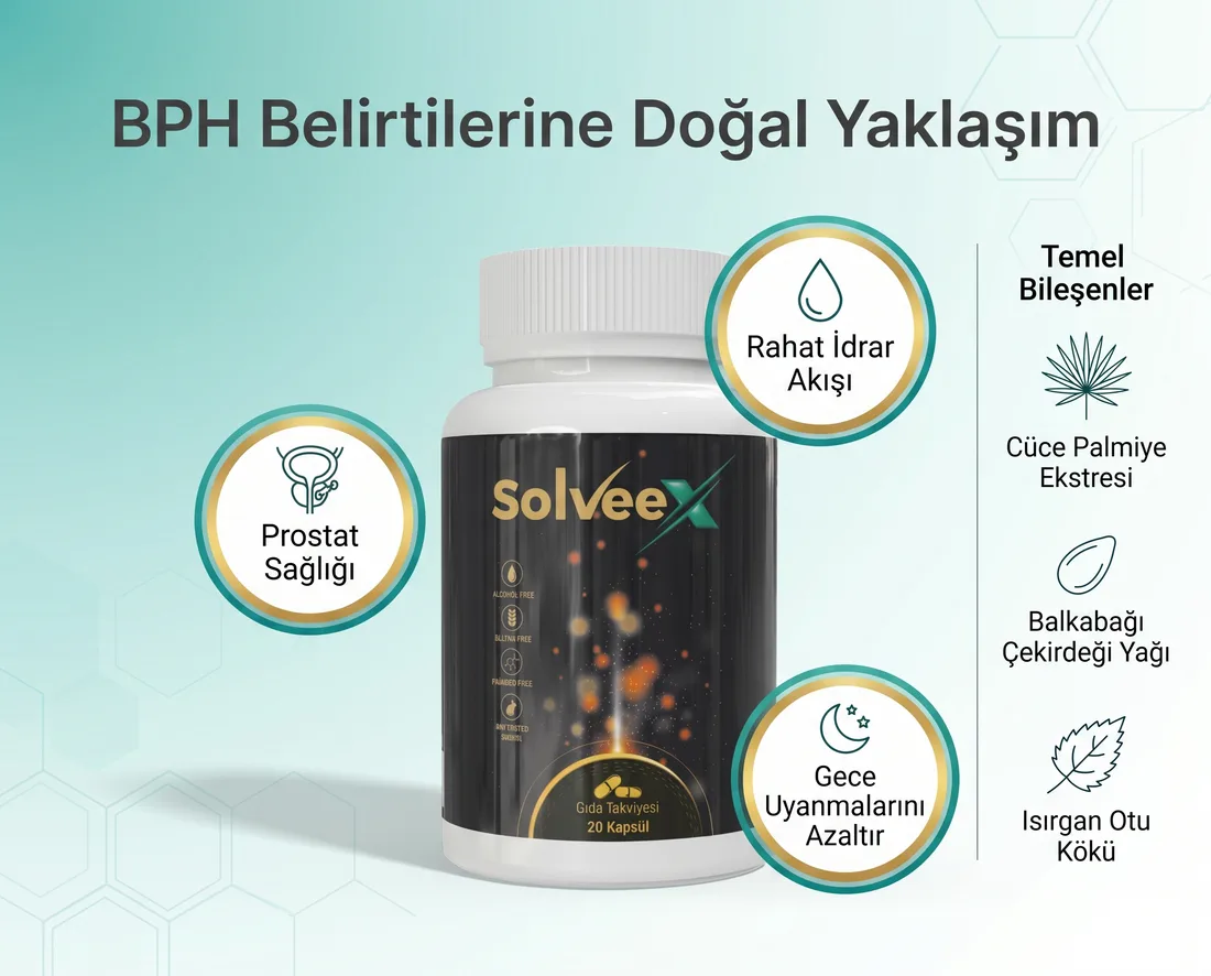 Solveex — BPH belirtilerine doğal yaklaşım