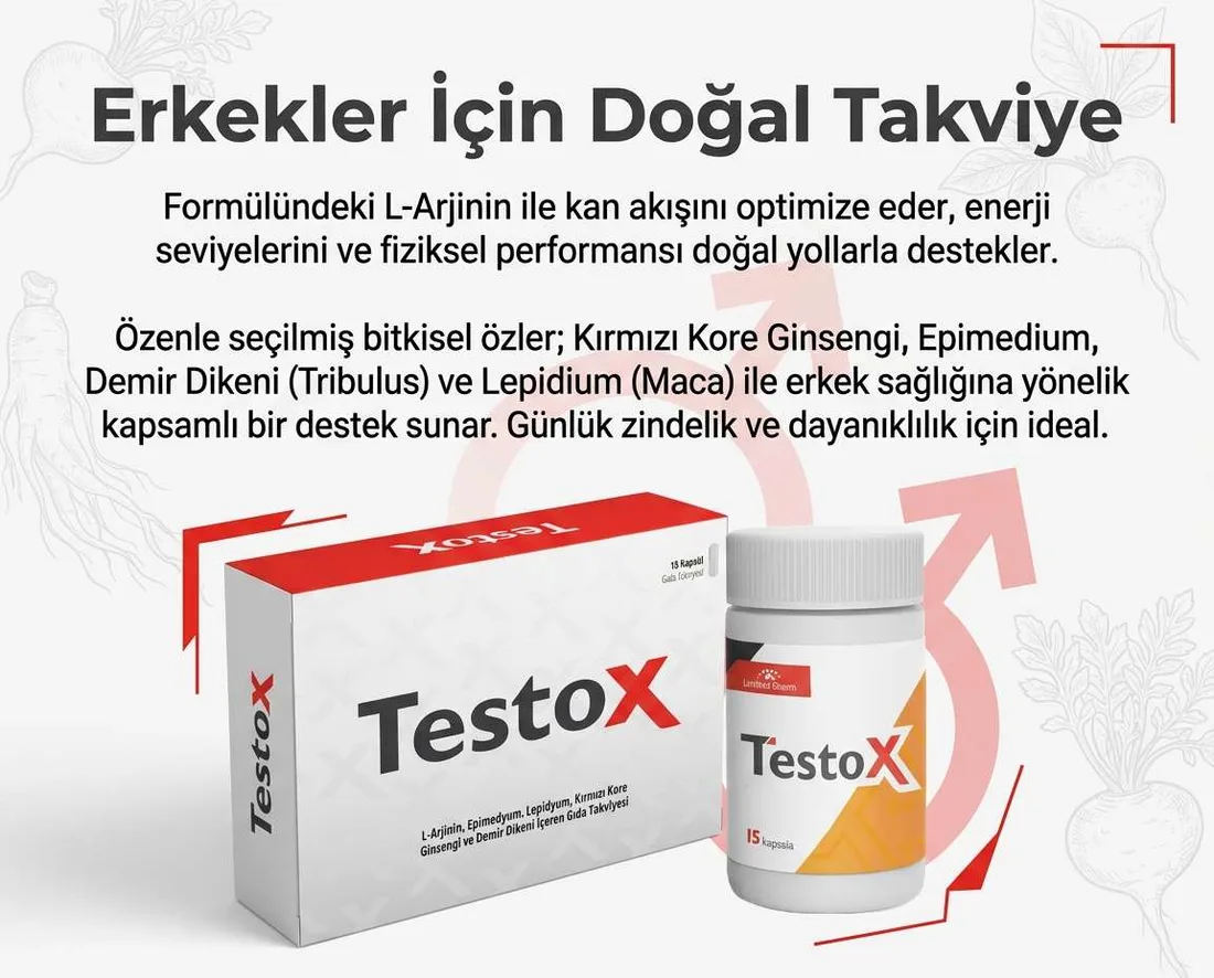 TestoX kullanım önerisi
